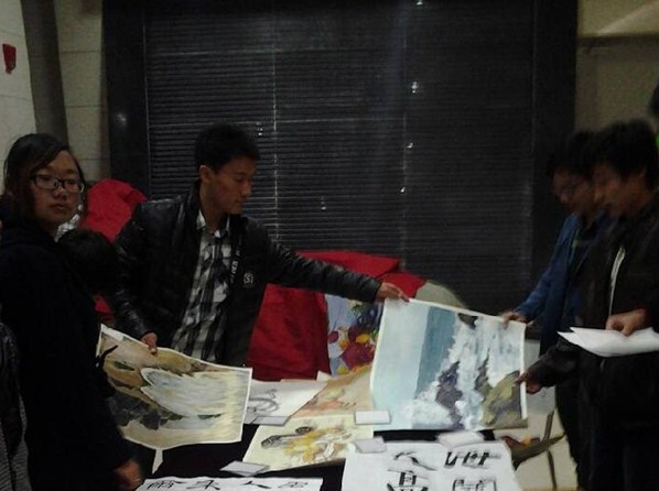 评委对作品进行点评