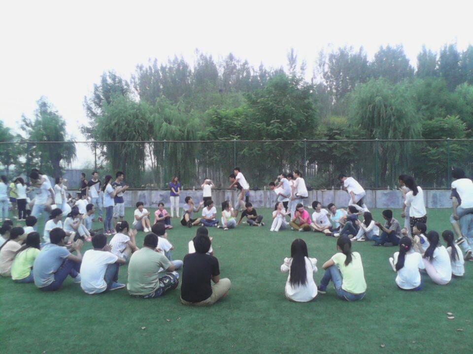 团队集体游戏中